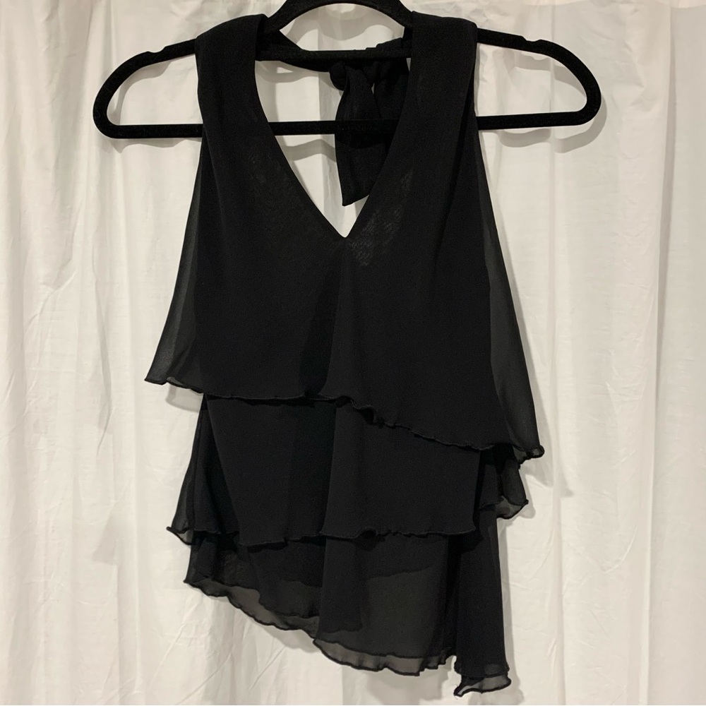 Armani Exchange Elegant Black Top